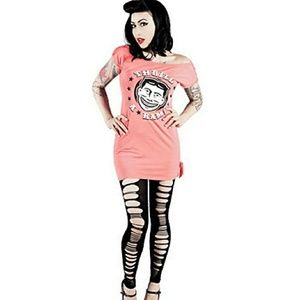 Sourpuss Pink Tunic Dress